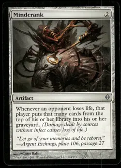 1x Mindcrank - New Phyrexia - NM - MTG - Image 1