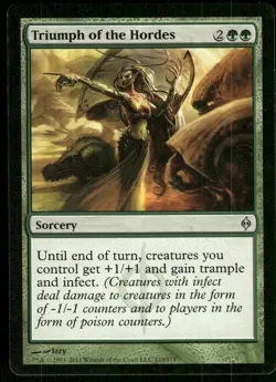 1x Triumph of the Hordes - New Phyrexia - NM - MTG - Image 1