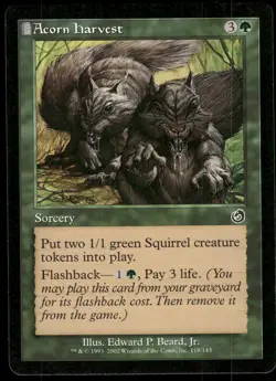 1x Acorn Harvest - Torment - NM - MTG - Image 1