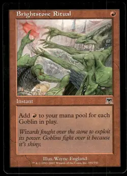 1x Brightstone Ritual - Onslaught - NM - MTG - Image 1