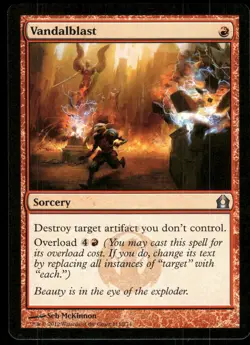 1x Vandalblast - Return to Ravnica - NM - MTG - Image 1
