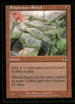 1x Brightstone Ritual - Onslaught - NM - MTG - Image 1