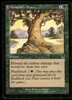 1x Moment's Peace - Odyssey - MP - MTG - Image 1
