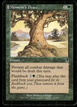 1x Moment's Peace - Odyssey - MP - MTG - Image 1