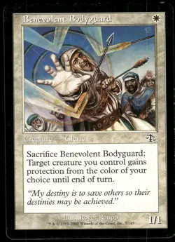 1x Benevolent Bodyguard - Judgment - LP - MTG - Image 1