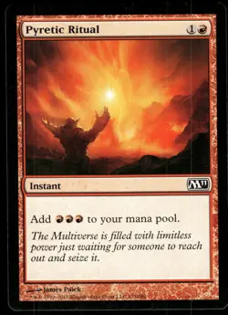 1x Pyretic Ritual - Magic 2011 (M11) - NM - MTG - Image 1