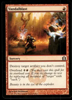 1x Vandalblast - Return to Ravnica - NM - MTG - Image 1