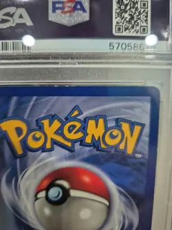 1999 POKEMON BASE SET 1ST EDITION #8 MACHAMP-HOLO PSA 6 - Image 3