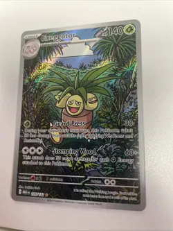 Pokemon TCG Mega Evolution Exeggutor Full Art Illustration Rare Holo 135/132 NM - Image 1