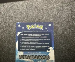 Pokemon Scarlet And Violet Serial Codes Shiny Koraidon or Miraidon UNSCRATCHED - Image 2