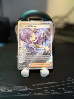 Pokemon Mega Evolution Acerola's Mischief English #165/132 NM - Image 1