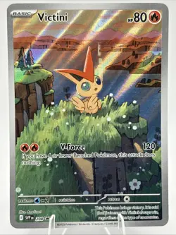 Pokemon-Scarlet and Violet-Promo-Victini -208 - Image 1