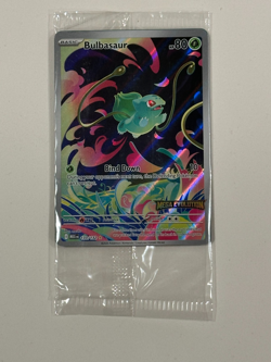 Pokemon TCG Bulbasaur 133/132 Pokemon TCG Mega Evolution Stamped Promo SEALED - Image 1