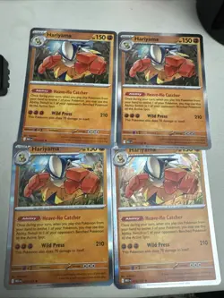 x4 Hariyama (Holo) 073/132 - Mega Evolution - Pokemon - NM/M Ships Now - Image 1