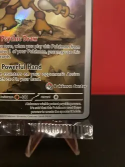 Alakazam 009 Pokemon Center Stamp Mega Promo SEALED English - Image 2