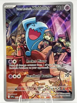 Pokemon Scarlet & Violet Promo Team Rocket's Wobbuffet SVP203 - Image 1