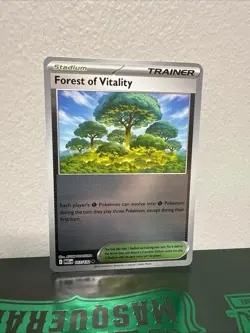 Forest Of Vitality 117/132 Pokemon TCG Reverse Holo - Mega Evolution NM - Image 1