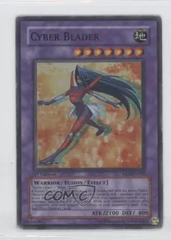 SR - Cyber Blader 1st Ed. YuGiOh Elemental Energy #EEN-EN032 2005 READ - Image 1