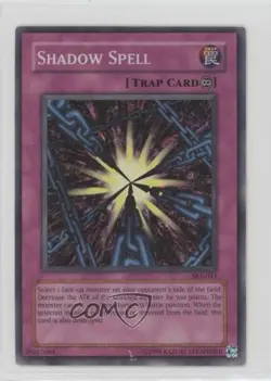 SR - Shadow Spell Unlimited YuGiOh Starter Deck Kaiba Evolution #SKE-041 READ - Image 1