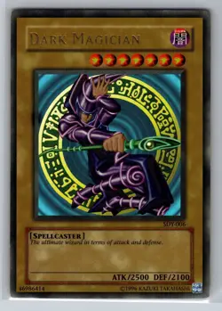 Dark Magician SDY-006 Unlimited Edition Yugioh Holographic Holo Foil Card Tcg - Image 1