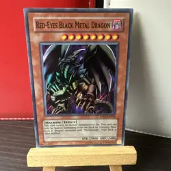 Yugioh Red-Eyes Black Metal Dragon PP01-EN015 Super Rare LP + BONUS HOLO - Image 2