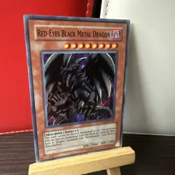 Yugioh Red-Eyes Black Metal Dragon PP01-EN015 Super Rare LP + BONUS HOLO - Image 3