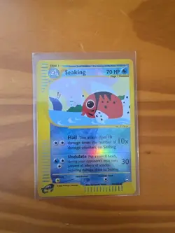 Seaking 59/147 E-Series Aquapolis 2002 Reverse Holo Uncommon Pokemon Card - Image 1