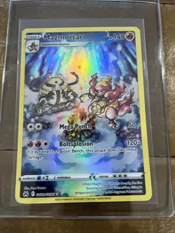 Magmortar GG03/GG70 Crown Zenith: Galarian Gallery Holo Full Art Pokemon Card - Image 1
