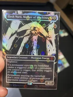 Elesh Norn Mother of Machines All Compl Foil #420 NM Condition MTG Card - Image 1