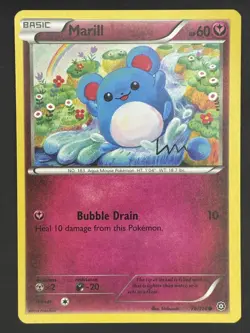 Marill 76/114 Pokemon Common XY - Steam Siege Card - Image 1