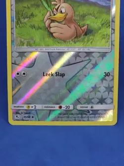 Farfetch'd Reverse Holo 45/68 Hidden Fates Pokemon Card Tcg Ccg 2019 - Image 4