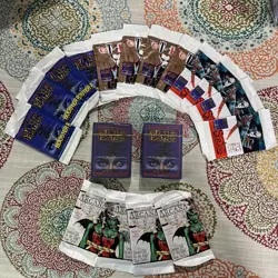 Lot Sealed On The Edge Trading Card Game 2 Starter Decks 16 packs TCG RPG TTRPG - Image 1