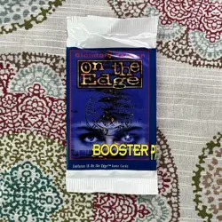 Lot Sealed On The Edge Trading Card Game 2 Starter Decks 16 packs TCG RPG TTRPG - Image 2
