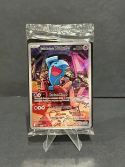 Team Rocket's Wobbuffet 203 Sv: Scarlet & Violet Promo Cards Holo-Sealed! - Image 1