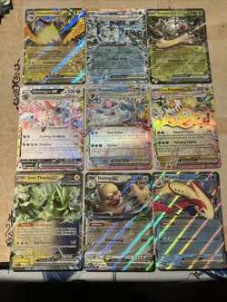 Pokemon Scarlet & Violet Ex Card Lot 9x Near Mint Cards All No Duplicate Cards - Image 1