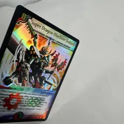 Duel Masters Super Dragon Machine Dolzark PO/Y3 Promo Holo Foil Card 2006 - Image 4