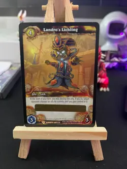 Landro's Lichling | World of Warcraft TCG 1/3 LOOT CARD UNSCRATCHED - Image 1