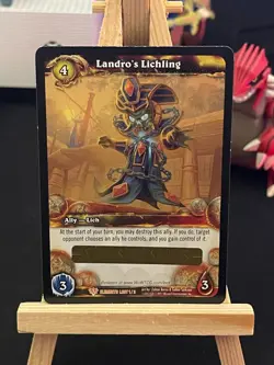 Landro's Lichling | World of Warcraft TCG 1/3 LOOT CARD UNSCRATCHED - Image 2