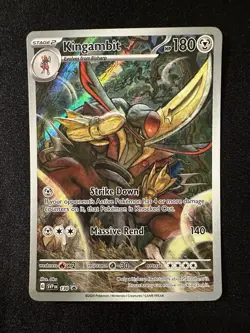 Kingambit 130 Sv: Scarlet & Violet Promo Cards Holo - Image 1