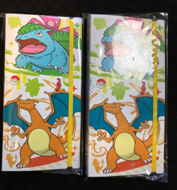 Pokemon TCG 2x Charizard Blastoise Venusaur Card File Binder - Image 1