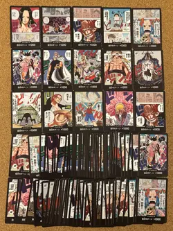 one piece card game Don card Holo Foil 100set anime card lot - Image 1