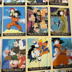 DRAGON BALL Z trading cards collector cards vintage 1996 lot of 25 cards - Image 4