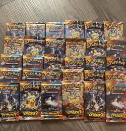 Lot of 214 Pokemon Card Packs - Image 1