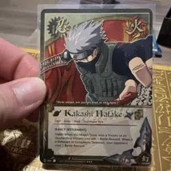 Kakashi Hatake (Early Settlement) 064 MP Naruto Super Rare Foil Card - Image 2
