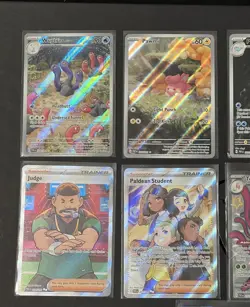 Pokemon Paldean Fates Double Rare, IRs, & Trainer Card Lot (See Description) - Image 2