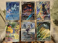 White Flare Illustration Rare IR Lot of 6 Cards Full Art English Holo - NM/M 🔥 - Image 1