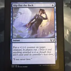 Slip Out the Back - Streets of New Capenna (SNC) - Magic: The Gathering MTG - NM - Image 1