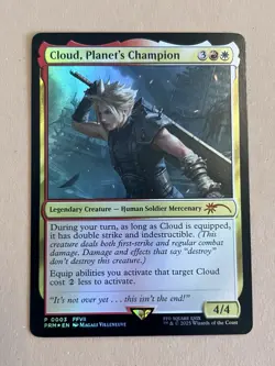 Final Fantasy MTG unique And Miscellaneous Promos, P0001 P0002 P0003 P0004 - Image 3