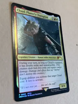 Final Fantasy MTG unique And Miscellaneous Promos, P0001 P0002 P0003 P0004 - Image 4