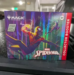 NEW💥Magic The Gathering Marvel Spiderman Collector Booster Pack IN HAND - Image 1